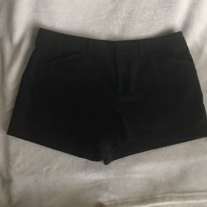 Black dress shorts